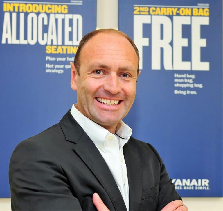 Marketing-baas Kenny Jacobs weg bij Ryanair
