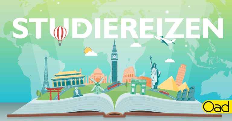 Oad: studiereizen 2020 staan live