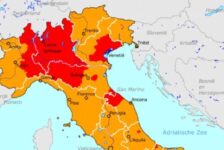 Aangepast reisadvies voor Italië