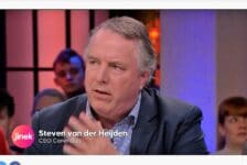 Van der Heijden bij Jinek: ‘Duidelijk minder geboekt’