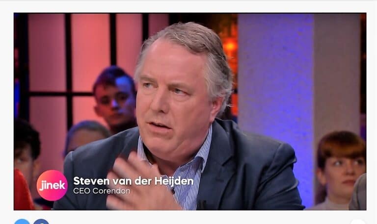 Van der Heijden bij Jinek: ‘Duidelijk minder geboekt’