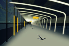 Eindhoven Airport overkapt looproutes van en naar vliegtuig