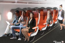 Italiaanse fabrikant geeft voorzet: vliegtuigstoelen met plexiglas