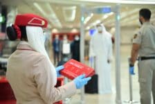Emirates: hygiënekit voor passagiers