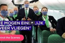 Vliegen in coronatijd; de eerste vlucht van Transavia (video)