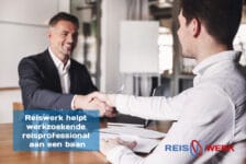 Reiswerk helpt reisprofessional aan een baan