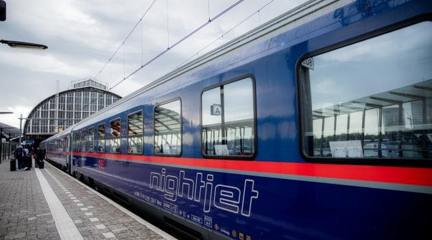 Nachttrein naar Wenen en Innsbruck hervat