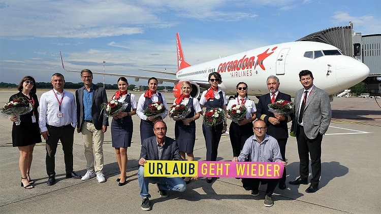 Corendon Airlines hervat vluchten vanaf Münster-Osnabrück