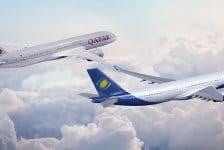 Qatar Airways start samenwerking met Rwandair
