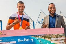 Bonaire feliciteert olympisch windsurfkampioen Kiran Badloe