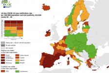 Nederland van donkerrood naar ‘gewoon’ rood