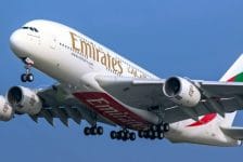 Emirates weer met A380 naar Amsterdam