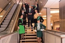 Jubilerend Transavia voert eerste vlucht naar Napels nogmaals uit