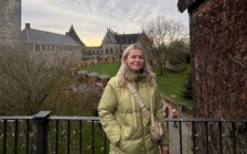 Anouk op 1 bij Sunny Cars