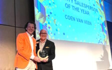 Coen van Veen (Huis ter Duin) wint Hotel Property Sales Person of the Year Award