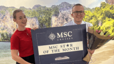 Giovanni Grundeken (TUI Rijswijk) bekroond tot MSC Star of the Month