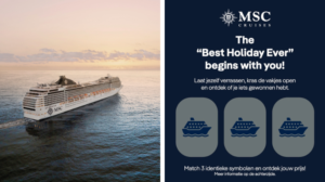 MSC Cruises viert de Internationale Dag van de Reisagent op 6 mei met een feestelijke actie voor reisagenten