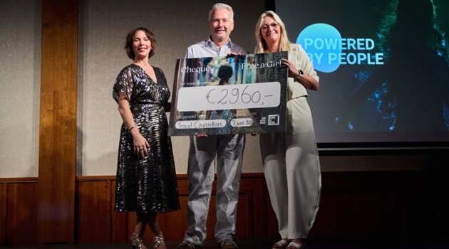 Travel Counsellors zamelt bijna 3.000 euro in voor Free a Girl