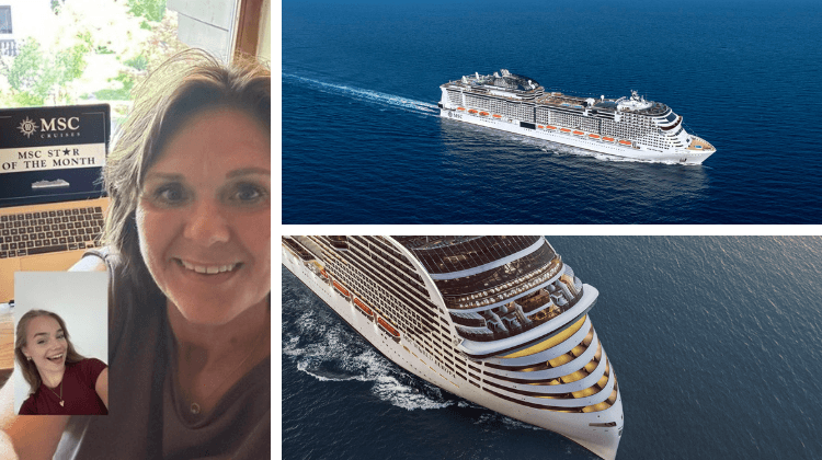 Daniëlle van Oeveren is MSC Cruises’ 'Star of the Month' van juli