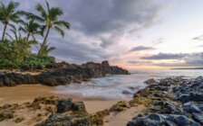 Dreigende calamiteit vastgesteld wegens orkaan Nolo (Maui, Hawaii)