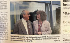 Claar Wouters, oud-voorzitter van de VRO, overleden